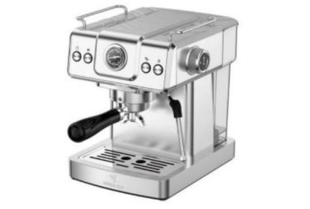 Espresso Coffee Machine (Model ME-ECM2038) | Steel/Black x 2