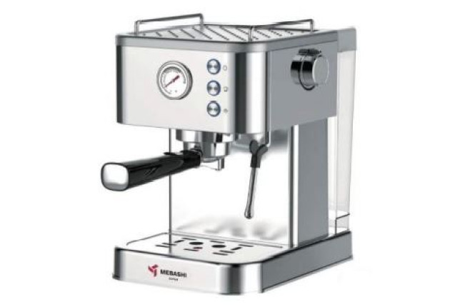 Espresso Coffee Machine (Model ME-ECM2048) | Steel x 2