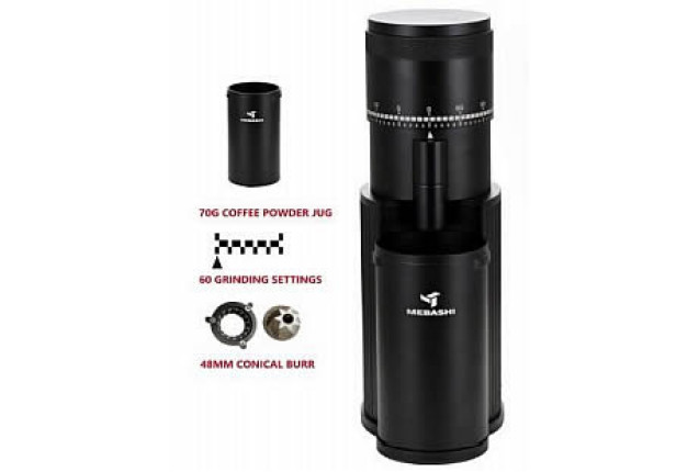 Coffee Grinder (Model ME-CG2303) | Black x 4