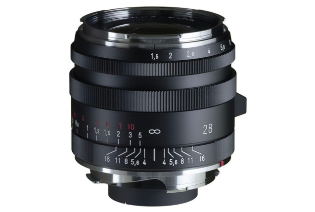 Voigtländer Lens - VM-Mount (28mm F1.5 Nokton asphärisch schwarz-matt VM Type I)