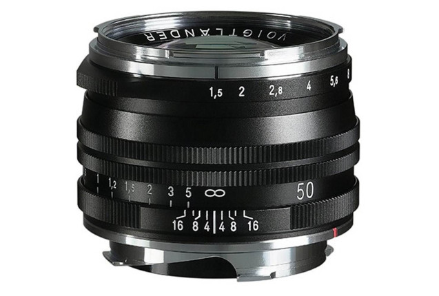 Voigtländer Lens - VM-Mount (50mm F1.5 Nokton schwarz II VM M.C. Vintage Line)
