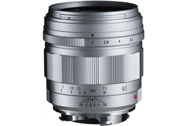 Voigtländer Lens - VM-Mount (90mm F2.0 APO-Ultron silber VM)