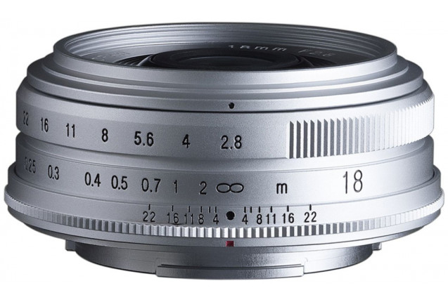 Voigtländer Lens - X-Mount Fujifilm (18mm F2.8 Color Skopar asphärisch silber X-Mount)
