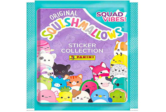 Squishmallows Sticker pack (Premier League & FIFA Trading Card) x 36