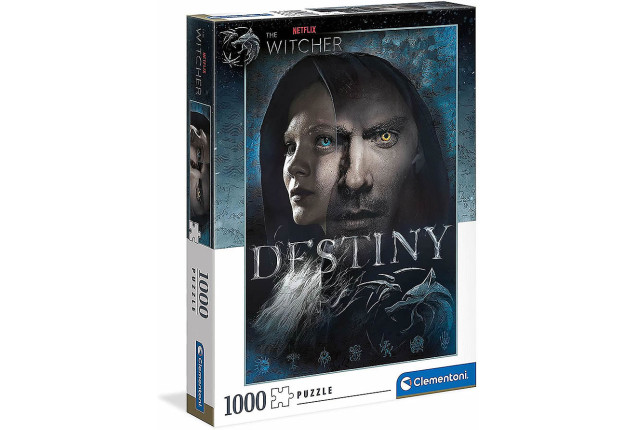 Clementoni Adult Special Series 1000 Pieces Puzzle - The Witcher 1 (EPL & FIFA Trading Card) x 6