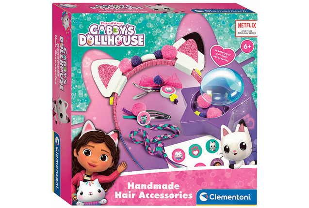 Clementoni Gabby's Dollhouse Hair Accessories  (Premier League & FIFA Trading Card) x 6