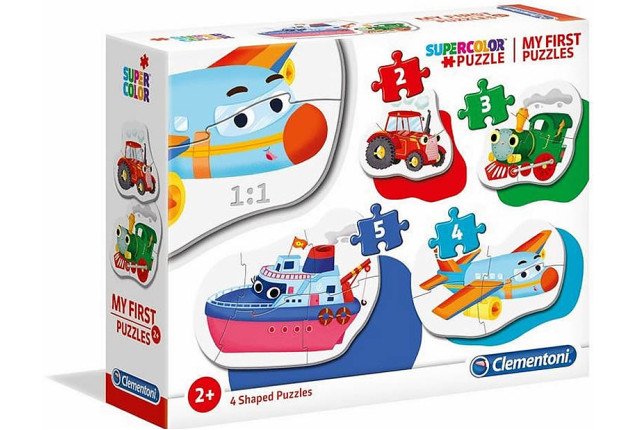 My First Puzzle - Vehicles (Premier League & FIFA Trading Card) x 6