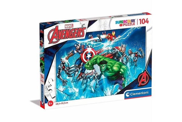 104 Pcs Puzzle Marvel Avengers (Premier League & FIFA Trading Card) x 6
