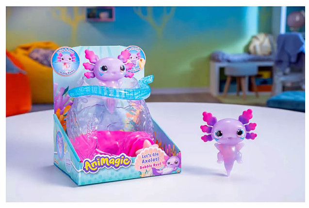 Animagic Axolotl Aquarium (Premier League & FIFA Trading Card) x 6