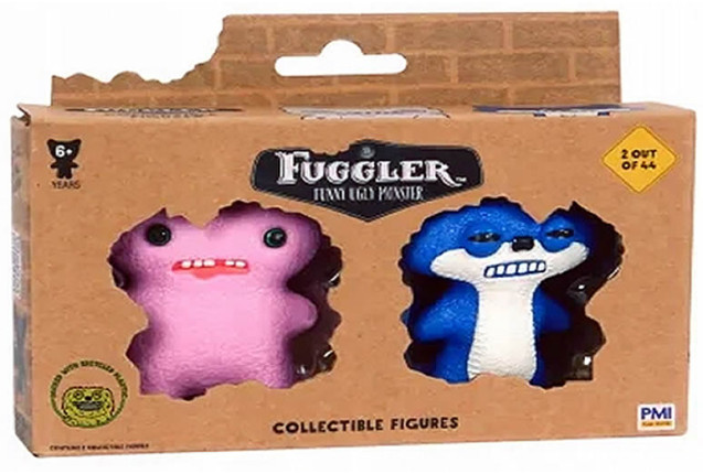 Fuggler Collectible Figures 2 Pack Window Box (Premier League & FIFA Trading Card) x 6