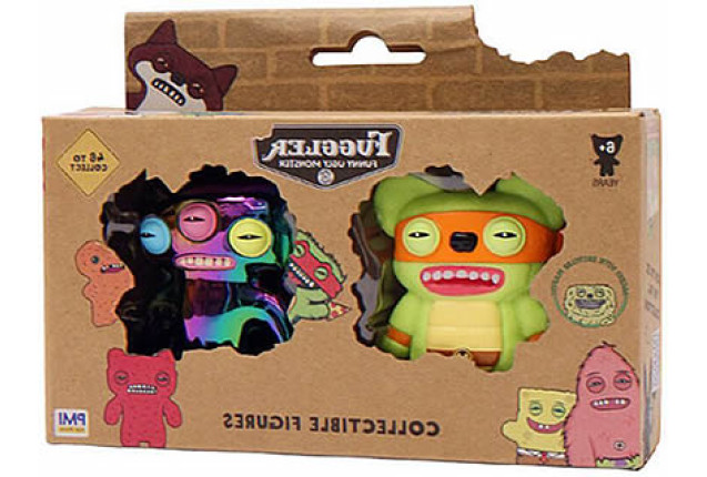 Fuggler Series 2 Collectible Figures Window Box (Premier League & FIFA Trading Card) - 2 packs x 12