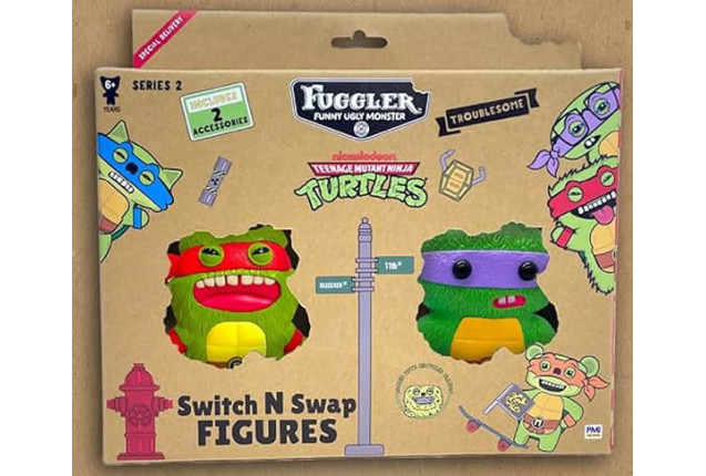 Fuggler Series 2 Oogah Boogah Figure in Window Box (Premier League & FIFA Trading Card) x 12