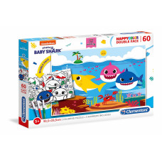 Happy Color Double Face 60  Pieces Puzzl