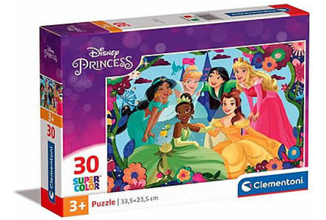 Puzzle Disney Princess (Premier League & FIFA Trading Card) - 30 Pcs x 6