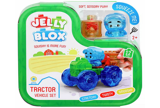 Jelly Blox - Tractor Set (Premier League & FIFA Trading Card) x 6