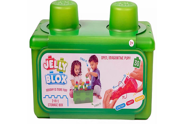 Jelly Blox - Stash & Stack - 2 in 1 Storage Case x 6