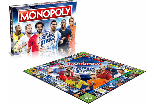 Monopoly - World Football Stars (Premier League & FIFA Trading Card) x 6