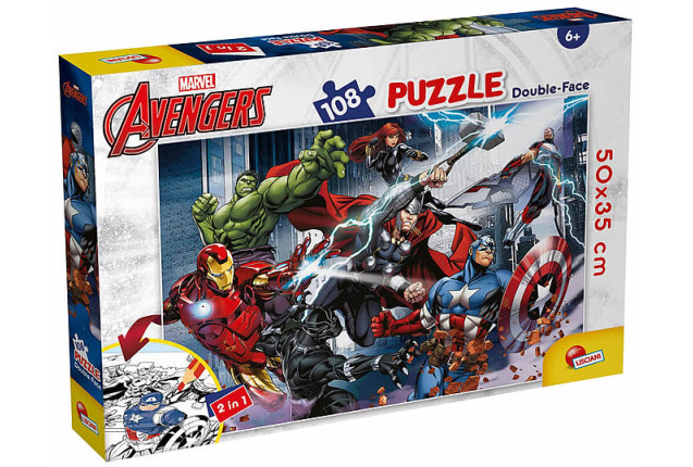 Marvel Avengers 108pc Puzzle (Premier League & FIFA Trading Card) x 12