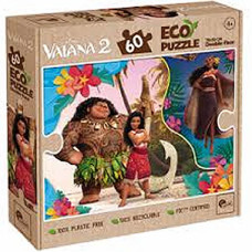 Disney Moana 2 60pc Puzzle (Premier League & FIFA Trading Card) x 12