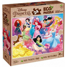 Disney Princess 24pc Puzzle (Premier League & FIFA Trading Card) x 12