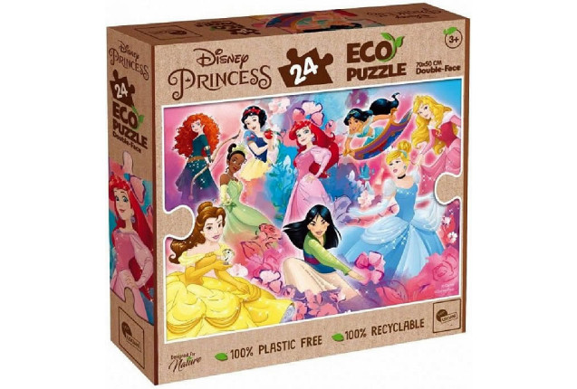 Disney Princess 24pc Puzzle (Premier League & FIFA Trading Card) x 12