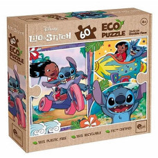 Disney Stitch 60pc Puzzle (Premier League & FIFA Trading Card) x 12