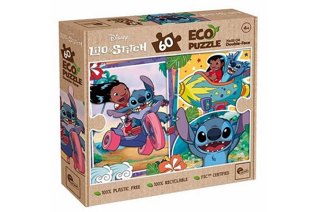 Disney Stitch 60pc Puzzle (Premier League & FIFA Trading Card) x 12