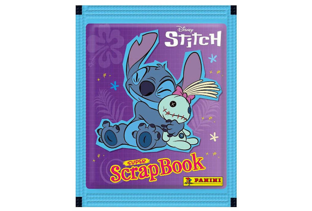 Disney Stitch Sticker Packet - 5 Stickers (Premier League & FIFA Trading Card) x 36