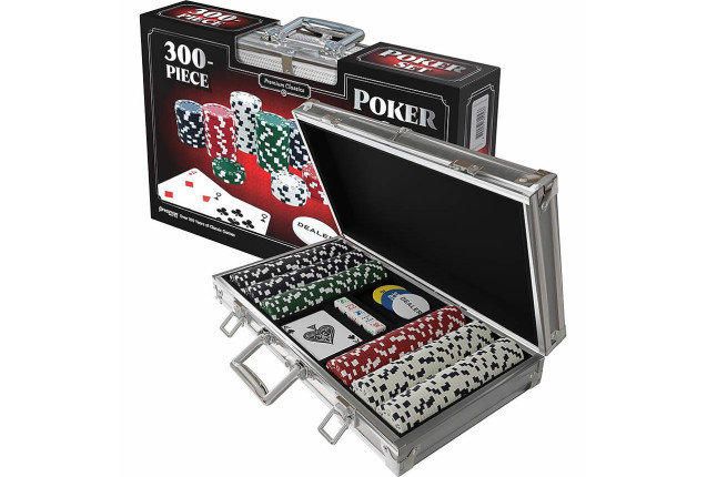 300pcs Poker Chip set, Case (Wrap Box) x 3
