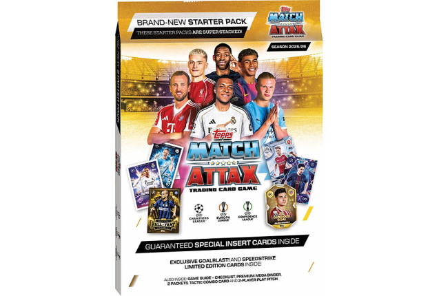 Match Attax 2026 Starter Pack (Premier League & FIFA Trading Card) x 3