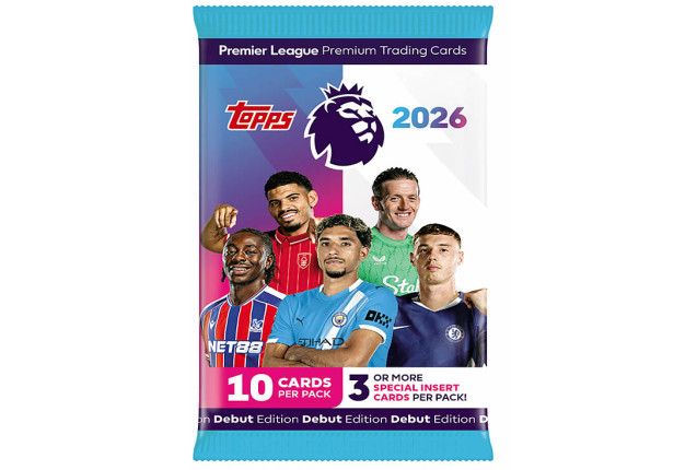 EPL 2026 Premier League Premium Booster Cards (Premier League & FIFA Trading Card) x 28
