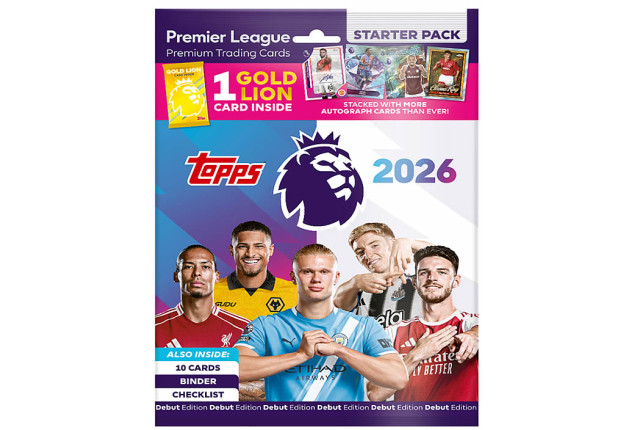 EPL 2026 Premier League Premium Starter Pack x 3