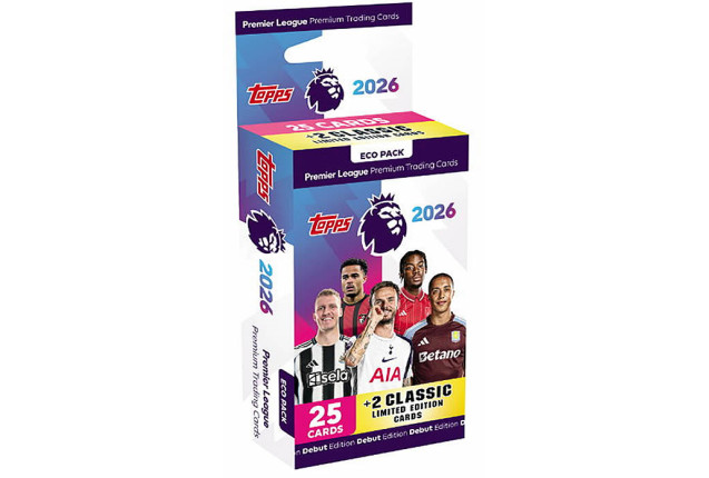 EPL 2026 Premier League Premium Eco Booster x 6