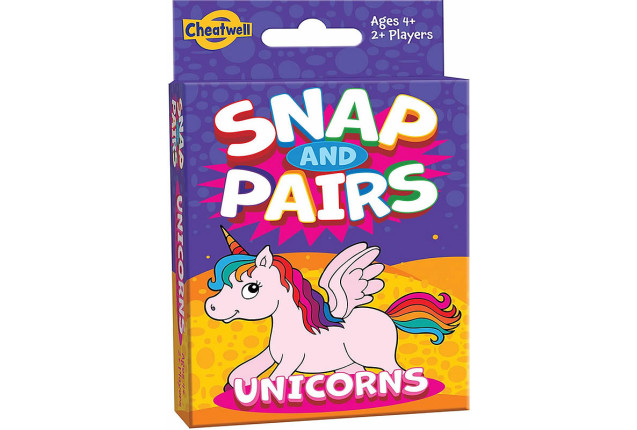 Snap & Pairs Unicorns x 12