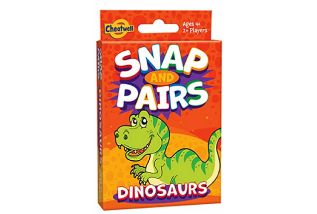 Snap & Pairs Dinosaurs x 12