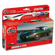 Airfix Vehicles Starter Set Jaguar x 6