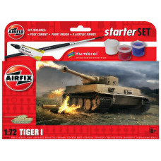 Airfix Vehicles Starter Set Tiger 1 x 6