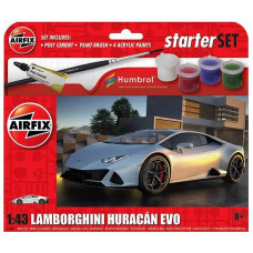 Airfix Vehicles Starter Set Lamborghini Huracan x 6