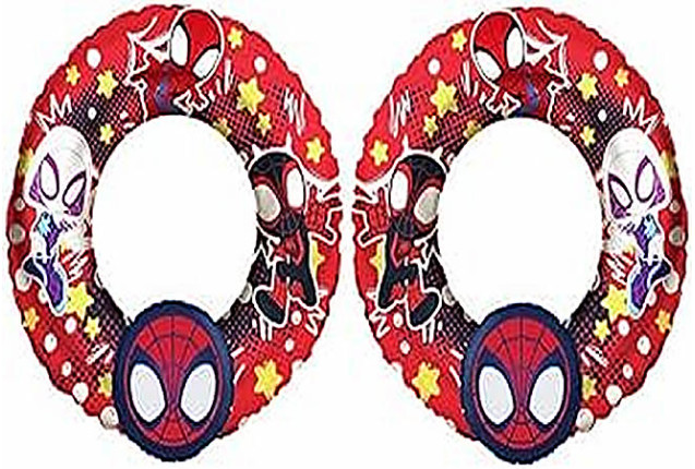 Marvel 3D Swim Ring - Spidey x 12