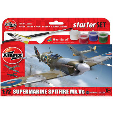 Airfix Aircraft Starter Set Supermarine Spitfire MkVc x 6