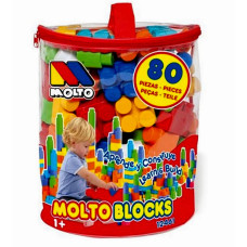 Molto Construction (Bolsa Blocks 80 pcs)