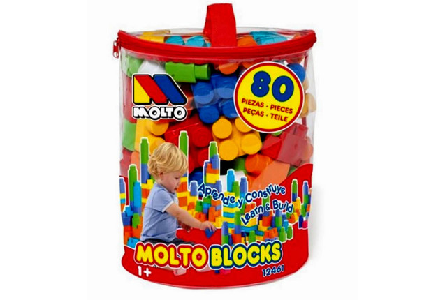 Molto Construction (Bolsa Blocks 80 pcs) x 6