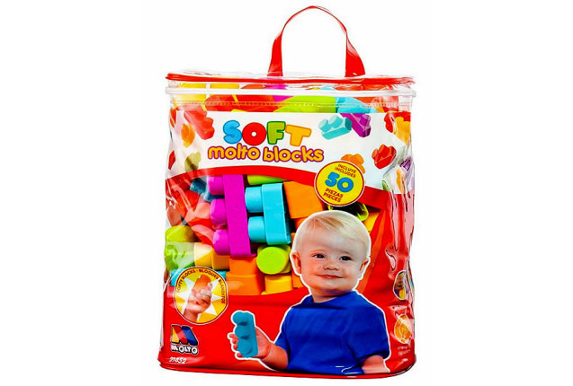 Moltó Playset 50 Pieces Baby Building Blocks x 6