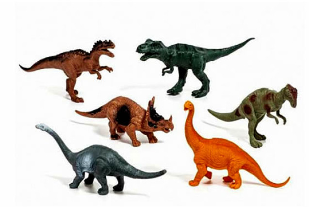 Moltó Fauna (Plastic Dinosaur Set) x 12