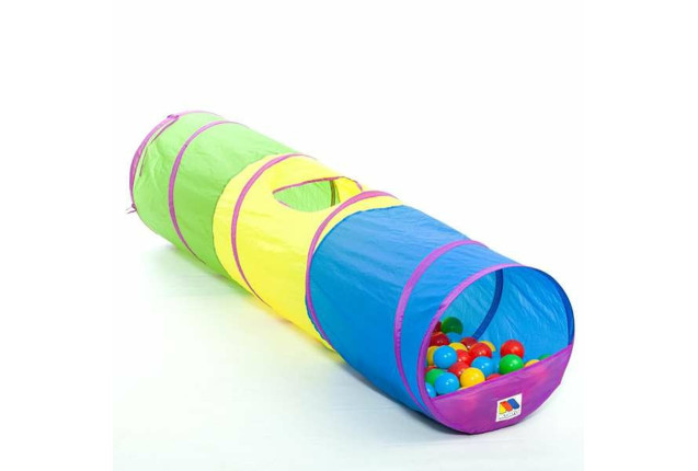 TUNEL DE BOLAS, CON 25 BOLAS x 6