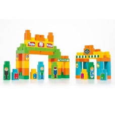 TREN BLOCKS + 2 VAGONES (70 PZ