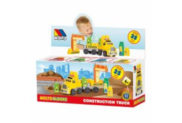 CAMION BLOCKS + 1 REMOLQUE  (25 P.) x 8