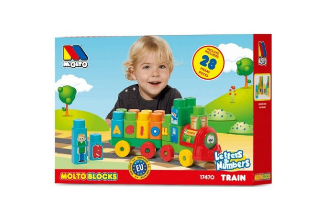 TREN BLOQUES 28 PCS x 8