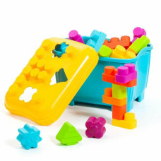 BUCKET OF HARD BLOCKS AND PUZZLES (15 PC