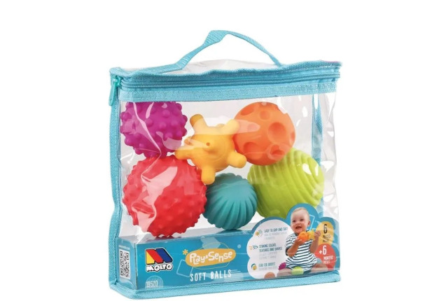 BOLSA BOLAS SENSORIALES 6 PCS x 12